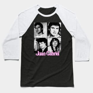 Juan Gabriel Young Photo Grid Baseball T-Shirt